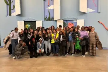 Visita dos alunos do 1º ano ao teatro